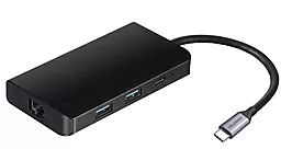 Мультипортовый USB Type-C хаб (концентратор) Chieftec DSC-801 8-in-1 (DSC-801)