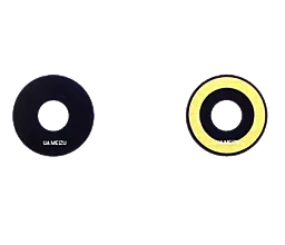 Скло камери Meizu M6S без рамки Black - фото Скло камери Meizu M6S без рамки Black