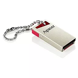Флешка Apacer 64GB AH112 USB 2.0 (AP64GAH112R-1) Red - миниатюра 4