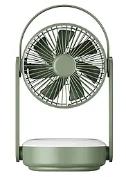 Портативный вентилятор NICHOSI WT-F62 Green - фото Портативный вентилятор NICHOSI WT-F62 Green