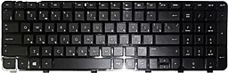 Клавиатура для ноутбука HP Pavilion dv6-7000 dv6t-7000 dv6z-7000 с рамкой черная