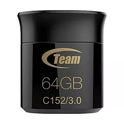 Флешка Team 64GB C152 Black USB3.0 (TC152364GB01) - фото Флешка Team 64GB C152 Black USB3.0 (TC152364GB01)