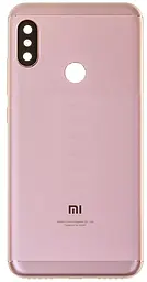 Задня кришка корпусу Xiaomi Mi A2 Lite / Redmi 6 Pro зі склом камери Original Pink - фото Задня кришка корпусу Xiaomi Mi A2 Lite / Redmi 6 Pro зі склом камери Original Pink