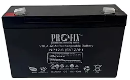 Акумуляторна батарея ProFix VRLA-AGM 6V 12Ah