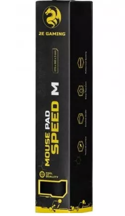 Коврик 2E Gaming Mouse Pad Speed M (2E-PGSP300B) Black - фото 6