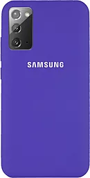 Чехол Epik Silicone Cover Full Protective (AA) Samsung N980 Galaxy Note 20 Purple