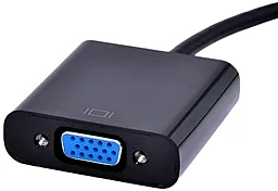 Видео переходник (адаптер) STLab HDMI M - VGA F + Audio 3.5mm - 3.5mm Черный (U-990) - миниатюра 4