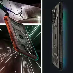Чехол Spigen  Nitro Force iPhone 12 Pro Max Matte Black (ACS02636) - миниатюра 3