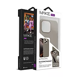 Чехол MAKE Silicone Magnet Pro для Apple iPhone 16 Pro Clay - миниатюра 5 Чехол MAKE Silicone Magnet Pro для Apple iPhone 16 Pro Clay - миниатюра 5