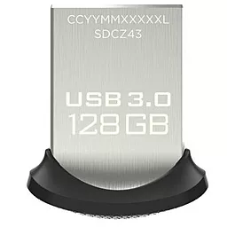 Флешка SanDisk 128Gb Cruzer Fit Ultra USB 3.0 (SDCZ43-128G-G46)