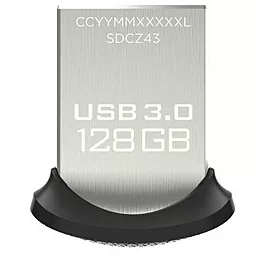 Флешка SanDisk 128Gb Cruzer Fit Ultra USB 3.0 (SDCZ43-128G-G46) - фото Флешка SanDisk 128Gb Cruzer Fit Ultra USB 3.0 (SDCZ43-128G-G46)