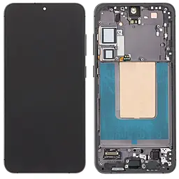 Дисплей Samsung Galaxy S24 Plus S926 с тачскрином и рамкой, сервисный оригинал, Black - фото Дисплей Samsung Galaxy S24 Plus S926 с тачскрином и рамкой, сервисный оригинал, Black