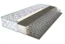 Матрац на пружинах боннель HighFoam Faino Kray 80х200 - фото Матрац на пружинах боннель HighFoam Faino Kray 80х200