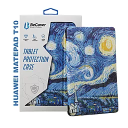 Чохол для планшету BeCover Smart Case Huawei MatePad T10 Night (705931) - фото Чохол для планшету BeCover Smart Case Huawei MatePad T10 Night (705931)