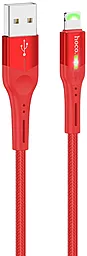 Кабель Hoco S24 Celestial USB-A - Lightning 12w 2.4a 1м cable Red - фото Кабель Hoco S24 Celestial USB-A - Lightning 12w 2.4a 1м cable Red