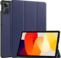 Чехол для планшета BeCover Smart Case для Xiaomi Redmi Pad SE 11" Deep Blue (709858) - фото Чехол для планшета BeCover Smart Case для Xiaomi Redmi Pad SE 11" Deep Blue (709858)