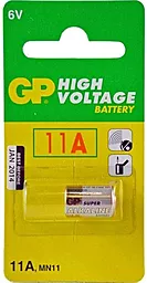 Аккумулятор GP 11A 1 шт (GP11A)