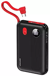 Повербанк Usams US-CD129 PB49 10000 mAh Black - фото Повербанк Usams US-CD129 PB49 10000 mAh Black