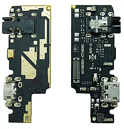 Нижняя плата Xiaomi Redmi Note 5 Pro с разъемом зарядки, наушников и микрофоном