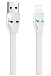 Кабель Hoco U14 Steel man USB-A - Lightning 12w 2.4a 1.2м cable White