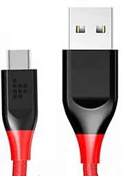USB Кабель Tronsmart Nylon Type-C Cable Red (ATC5)