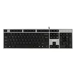 Клавиатура A4Tech (KD-300) Black/silver - фото Клавиатура A4Tech (KD-300) Black/silver