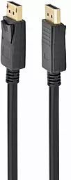 Видеокабель DisplayPort to DisplayPort v1.2 5м Black Cablexpert - фото Видеокабель DisplayPort to DisplayPort v1.2 5м Black Cablexpert