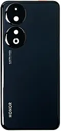 Задняя крышка корпуса Huawei Honor 90 со стеклом камеры, Original Midnight Black - фото Задняя крышка корпуса Huawei Honor 90 со стеклом камеры, Original Midnight Black