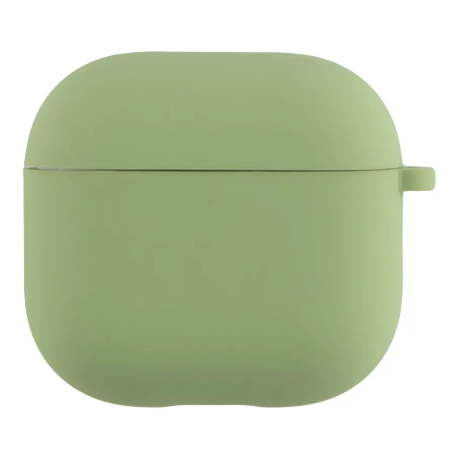 Силиконовый чехол NICHOSI для Apple Airpods 4 Mint - фото 1