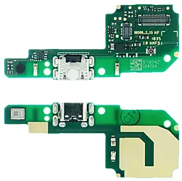 Нижняя плата Xiaomi Redmi 6 / Redmi 6A с разъемом зарядки и микрофоном Original - фото Нижняя плата Xiaomi Redmi 6 / Redmi 6A с разъемом зарядки и микрофоном Original