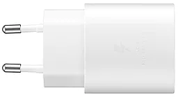 Сетевое зарядное устройство с быстрой зарядкой Samsung EP-TA800 25w PD USB-C fast charger white (EP-TA800NWEGRU) - фото Сетевое зарядное устройство с быстрой зарядкой Samsung EP-TA800 25w PD USB-C fast charger white (EP-TA800NWEGRU)
