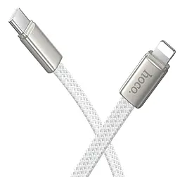 Кабель Hoco X125 Exceso USB Type-C - Lightning 30w 3a 1м PD cable White - фото Кабель Hoco X125 Exceso USB Type-C - Lightning 30w 3a 1м PD cable White