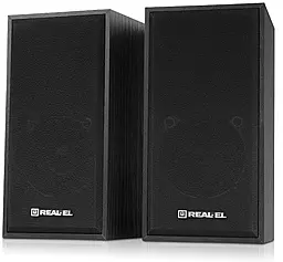 Колонки акустичні REAL-EL S-202 USB Black - фото Колонки акустичні REAL-EL S-202 USB Black