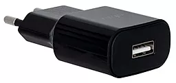 Мережевий зарядний пристрій Ergo EWC-120 1xUSB Wall Charger Black