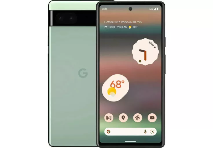 Смартфон Google Pixel 6A 6/128GB Dual Sim Sage - фото 1