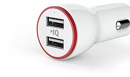 Автомобильное зарядное устройство Anker PowerDrive 2 24W + micro USB 0.9m V3 White (B2310H21) - миниатюра 3
