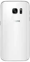 Задняя крышка корпуса Samsung Galaxy S7 G930F со стеклом камеры White