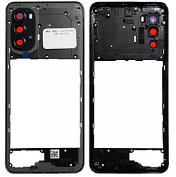 Рамка корпусу Motorola Moto G52 XT2221 / Moto G71S зі склом камери Charcoal Gray - фото Рамка корпусу Motorola Moto G52 XT2221 / Moto G71S зі склом камери Charcoal Gray