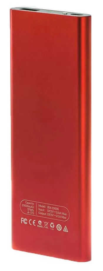 Повербанк Hoco B16 10000mah Red - фото 2