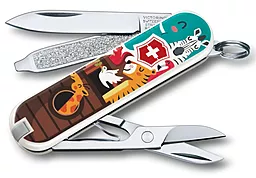 Мультитул Victorinox Classic LE 2017 The Ark (0.6223.L1703) - фото Мультитул Victorinox Classic LE 2017 The Ark (0.6223.L1703)
