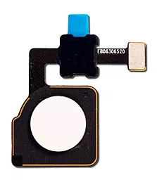 Шлейф Google Pixel 2 XL (G011C) с сканером отпечатка пальца White - фото Шлейф Google Pixel 2 XL (G011C) с сканером отпечатка пальца White