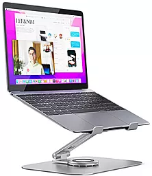 Підставка під ноутбук Coteetci Aluminum Alloy Laptop Stand Triaxial 52006-TS Silver