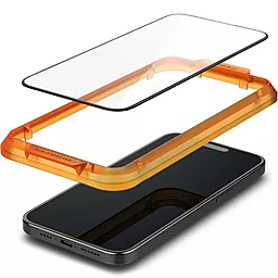 Защитное стекло Spigen AlignMaster GLAS.tR для Apple iPhone 15 Pro (2 шт.) Black (AGL06895) - миниатюра 3