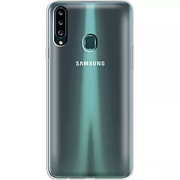 Чехол 1TOUCH Ultra Thin Air Samsung A207 Galaxy A20s Clear
