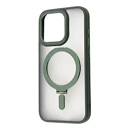 Чохол Wave Premium Attraction Case with MagSafe для Apple iPhone 15 Pro Green