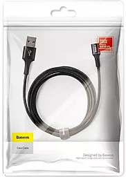 USB Кабель Baseus Halo Data Cable 1.5A 2M Lightning Cable Red (CALGH-C09) - мініатюра 4