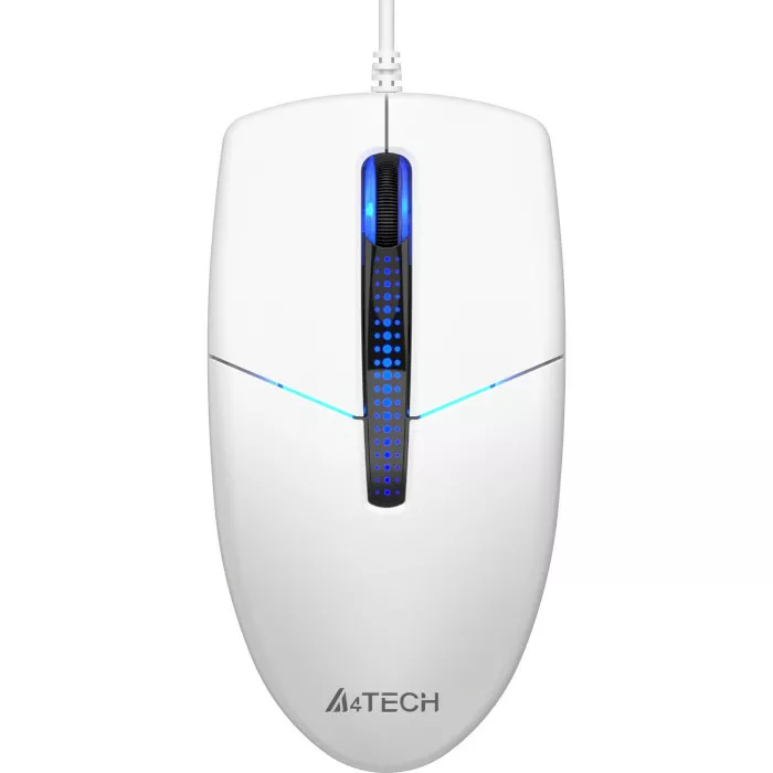 Компьютерная мышка A4Tech N-530S USB White - фото 3