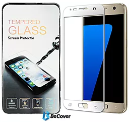 Защитное стекло BeCover 3D Full Cover Samsung G930 Galaxy S7 White (700869)