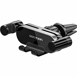 Держатель Vention One Touch Clamping Car Phone Mount With Suction Cup Black Square Type (KCVB0) - фото Держатель Vention One Touch Clamping Car Phone Mount With Suction Cup Black Square Type (KCVB0)