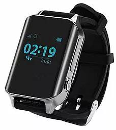 Смарт-годинник GoGPS М01 Chromium - фото Смарт-годинник GoGPS М01 Chromium